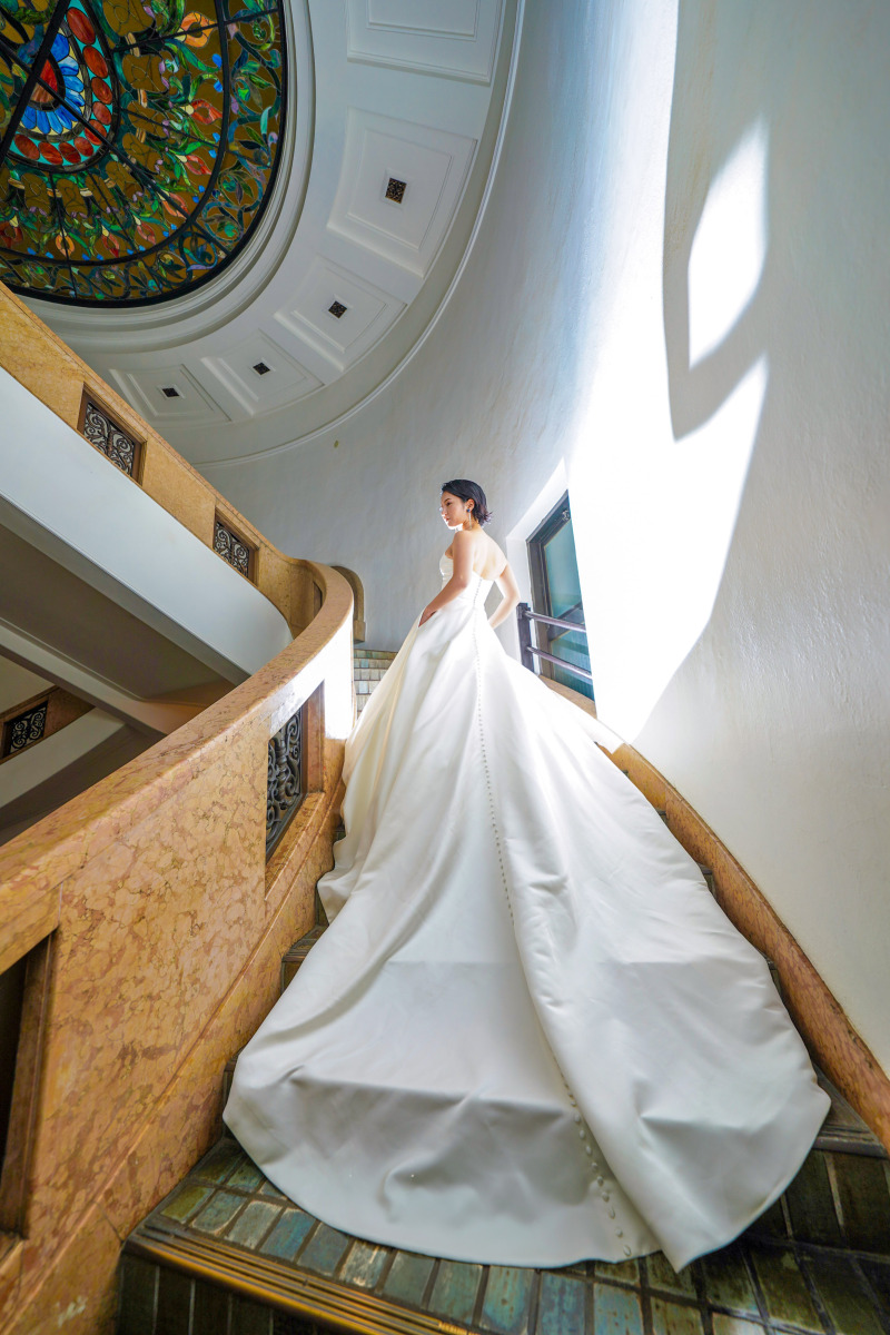 【 衣装持込無料!! 】国立科学博物館 ''かはく'' ナイトミュージアム&貸切フォトプラン♪【 新婦美容込】