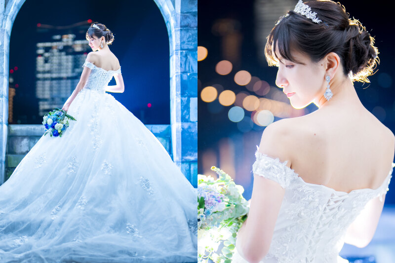 【ソロウェディング東京駅】新婦衣装フルセットプラン【新婦ヘアメイク&メイク込】