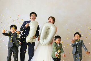 お子様もご一緒に撮影