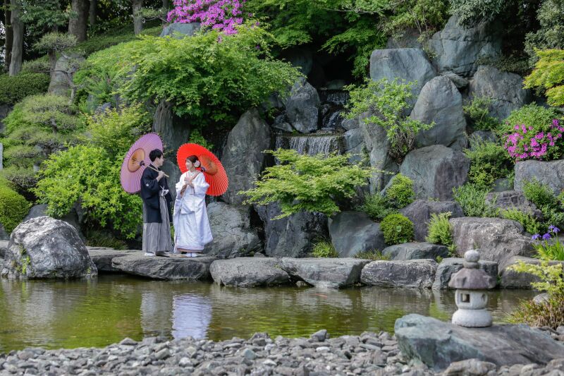 【Photorait限定】洋装も和装も！1月末まで庭園和装ロケ＆東京駅洋装ロケ◇150カット全データ３日以内納品