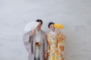 【Photorait限定】11月末まで　全て込みで￥48,000!白無垢×色打掛スタジオ撮影　データ80カット付き