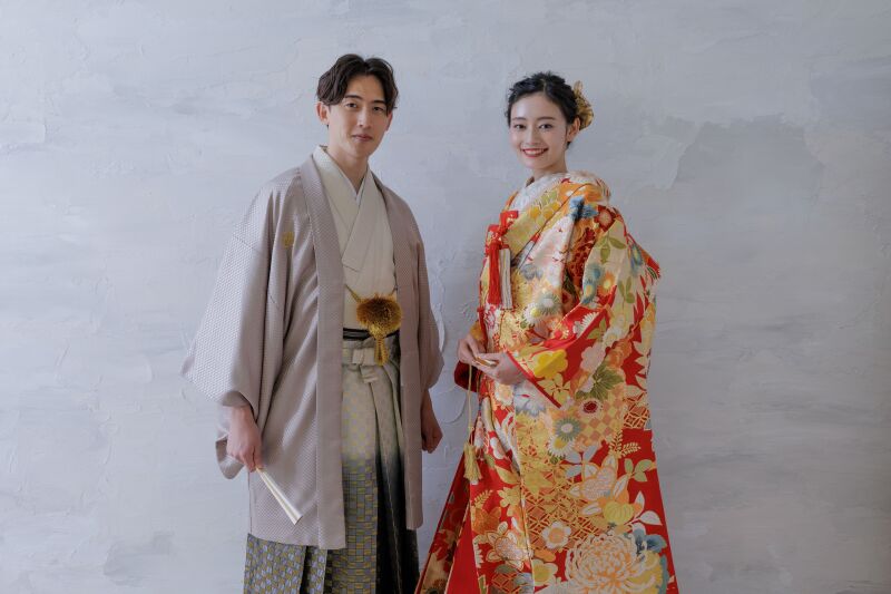 【Photorait限定】10月末まで 全て込みで¥45,000!白無垢×色打掛スタジオ撮影 データ80カット付き