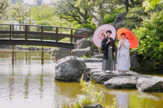 【Photorait限定】9月末までの撮影　和装で庭園ロケプラン(衣装追加料金なし)　100カットデータ