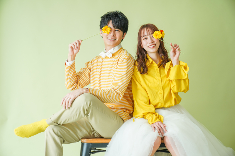 【私服で記念撮影】衣装1着・スタジオ・ライフストーリーアニバーサリーフォトプラン《20カットデータ3日で納品》