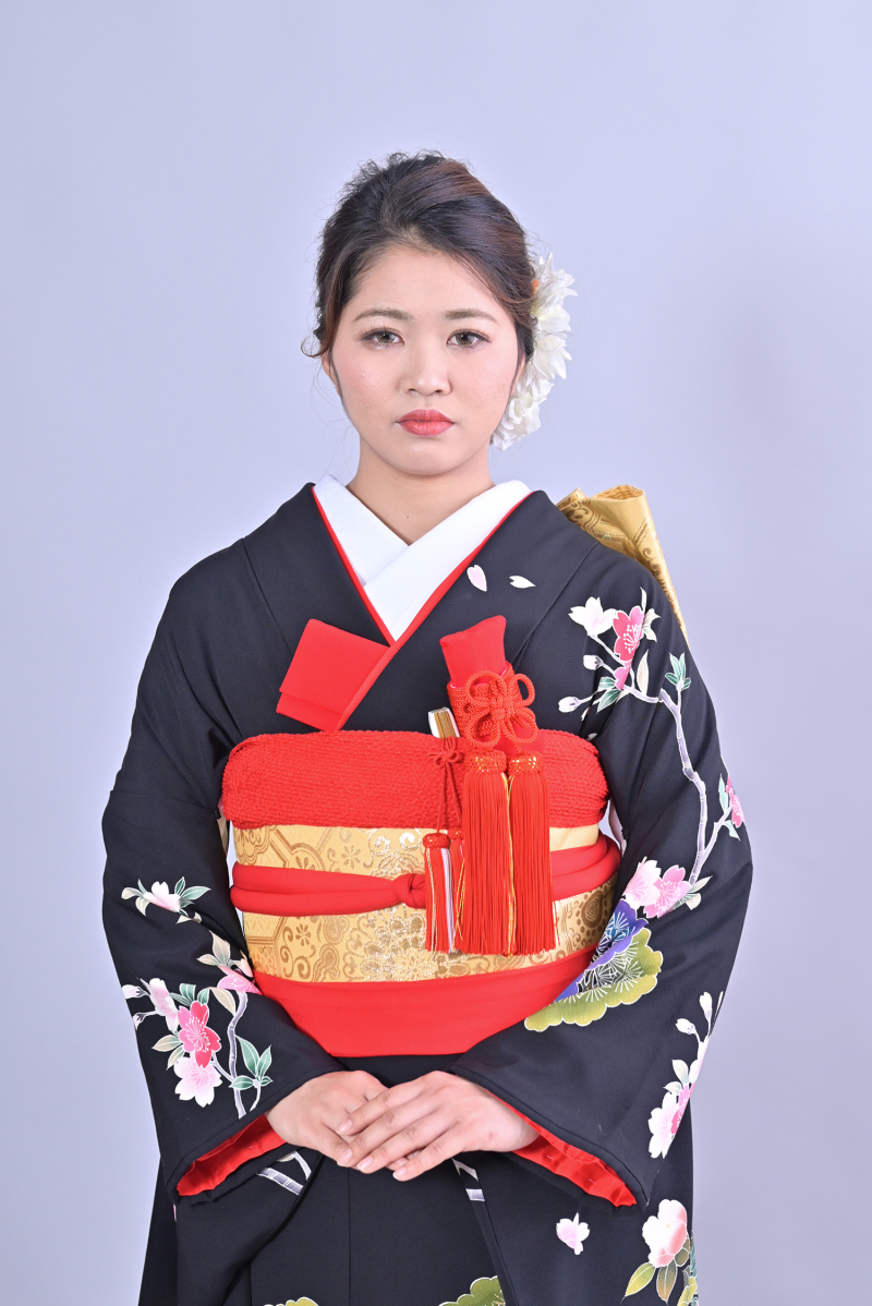 【阿佐ヶ谷店】黒引振袖06