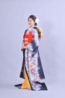 【阿佐ヶ谷店】黒引振袖07