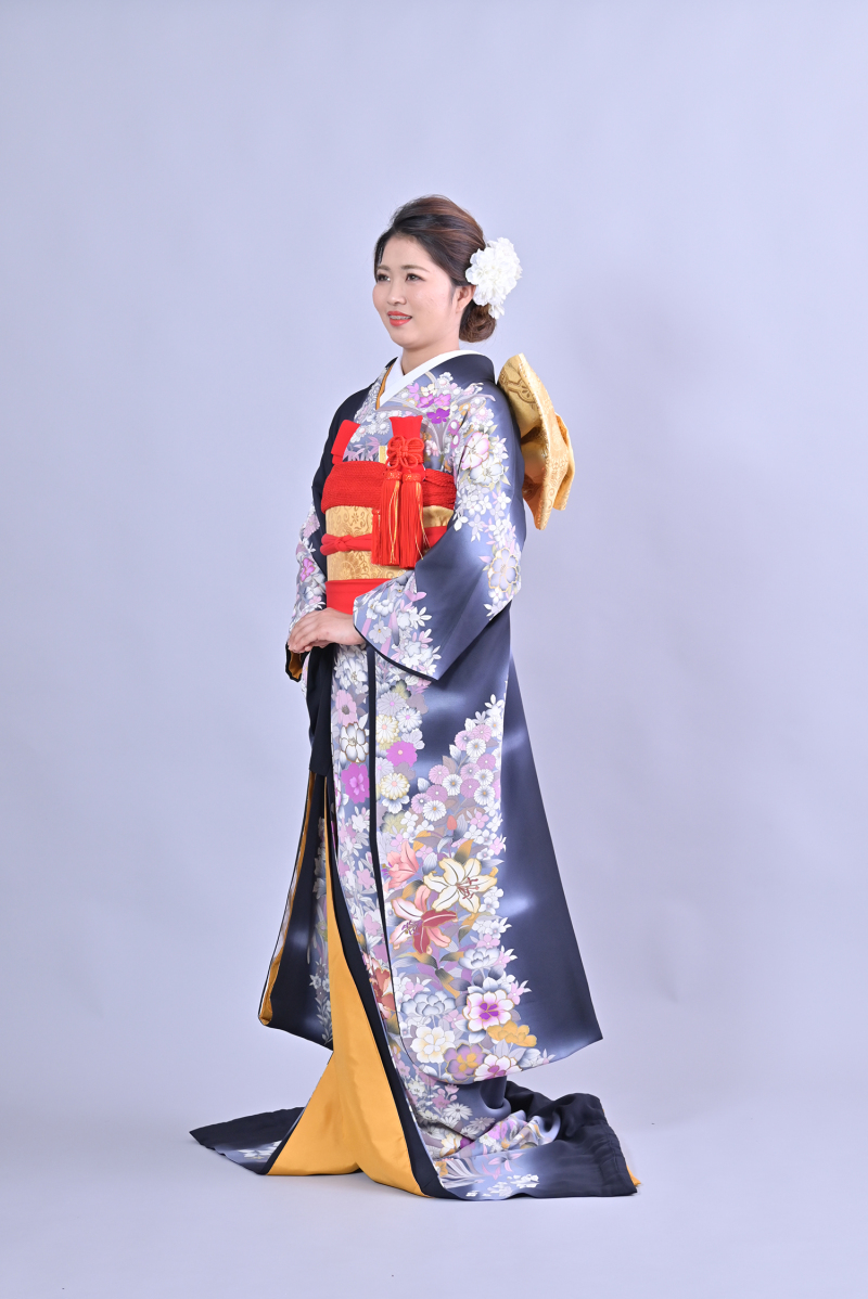 【阿佐ヶ谷店】黒引振袖07