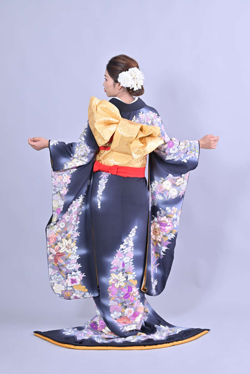 【阿佐ヶ谷店】黒引振袖07