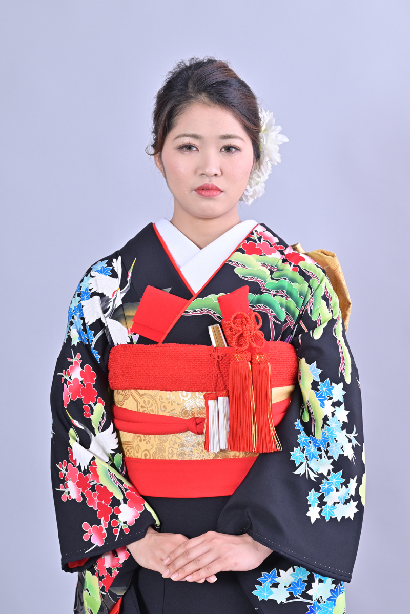 【阿佐ヶ谷店】黒引振袖01