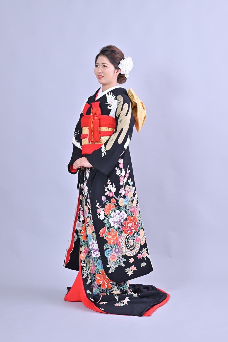 【阿佐ヶ谷店】黒引振袖04