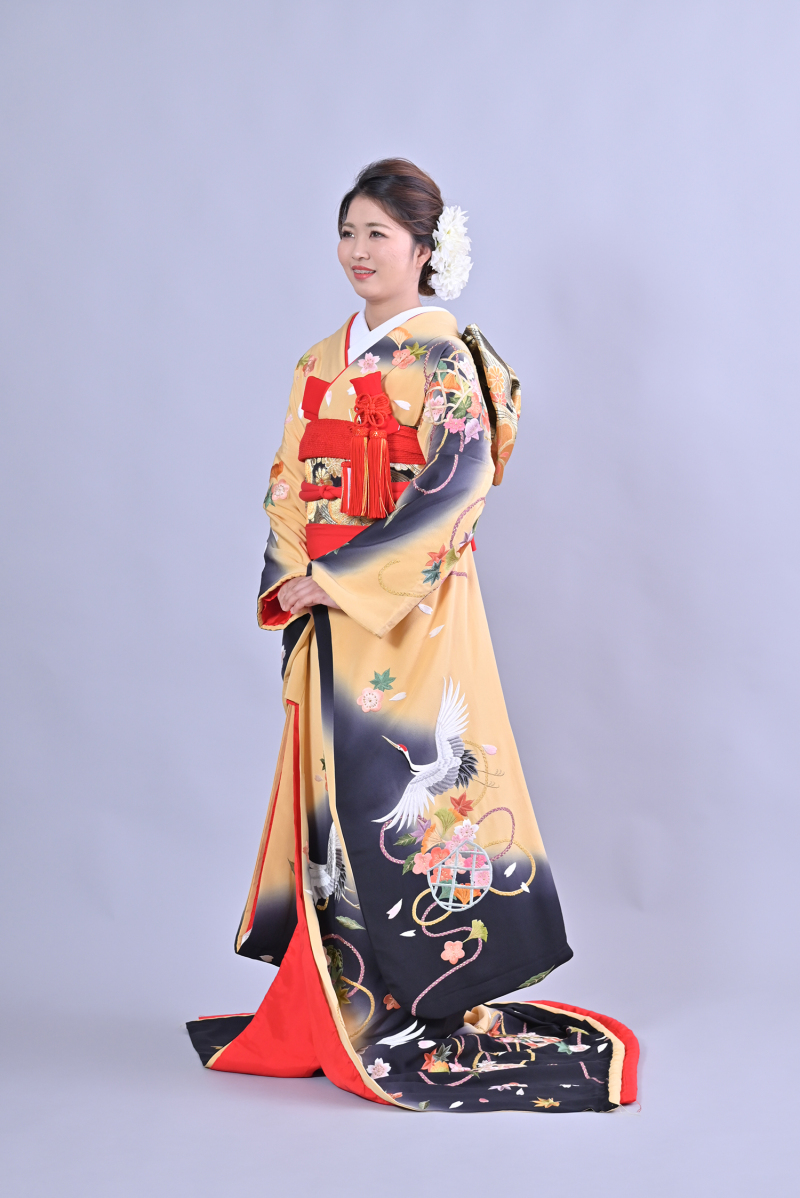 【阿佐ヶ谷店】黒引振袖03