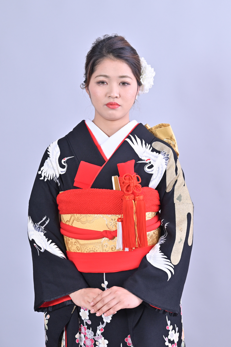 【阿佐ヶ谷店】黒引振袖04