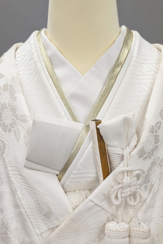 重ね襟-ラメゴールド