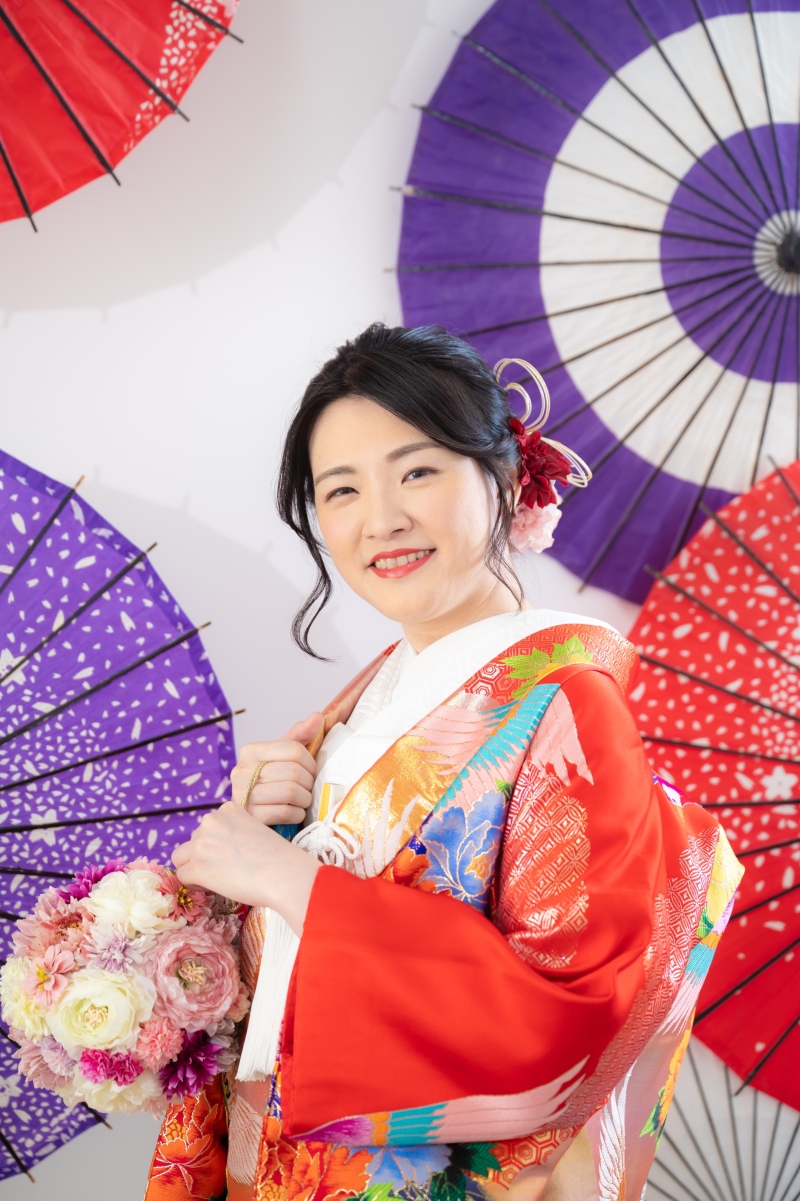 新婦様もソロショット