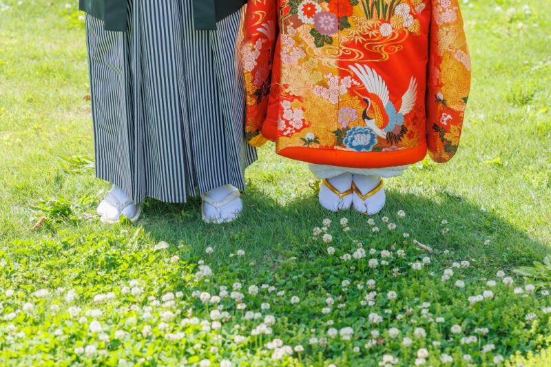 ≪足元ショット≫