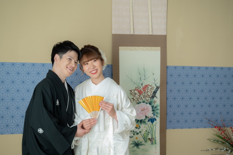 スタジオでの撮影