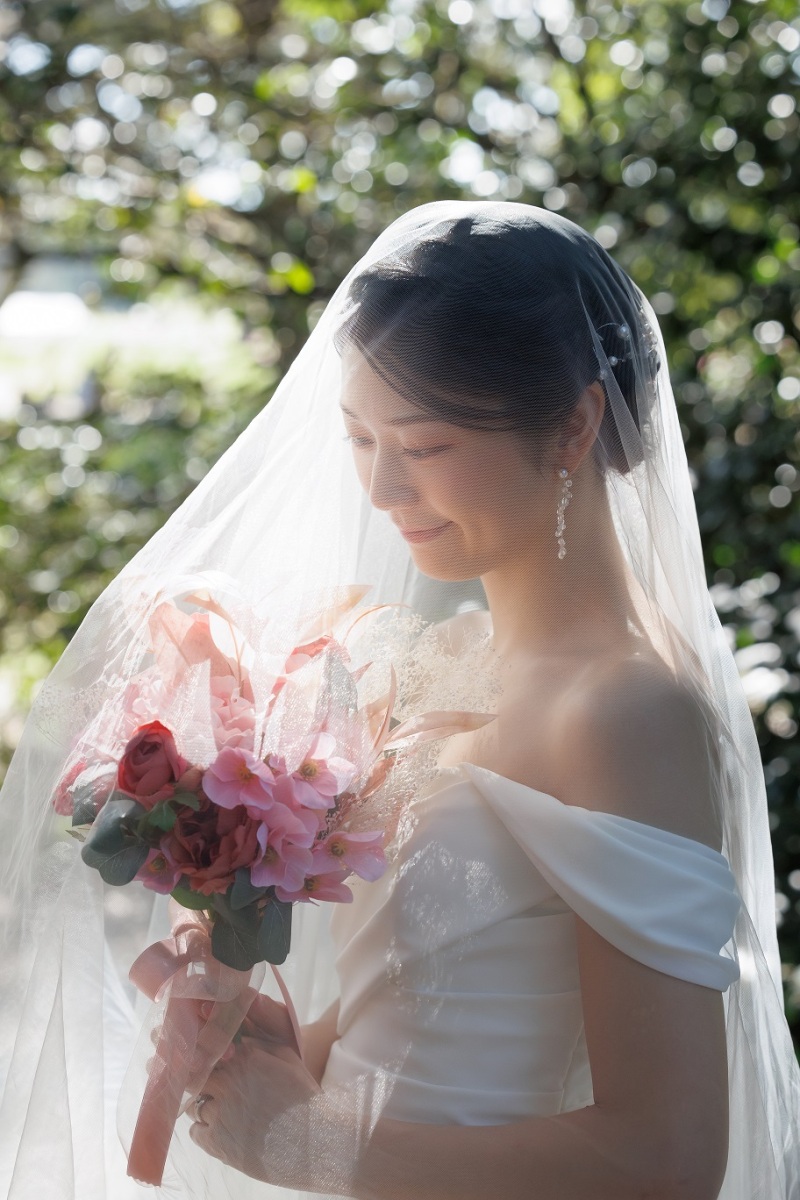 ヴェールに包まれた花嫁