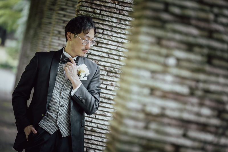 新郎ソロショット