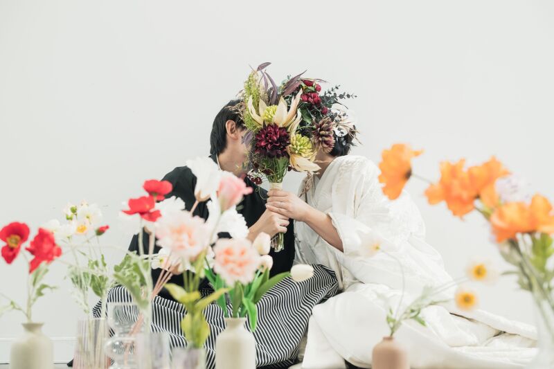 明るい写真も撮影してます♡