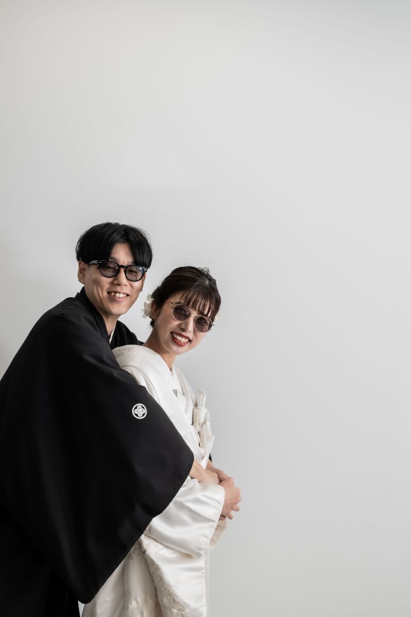 新婦様がおんぶ?!