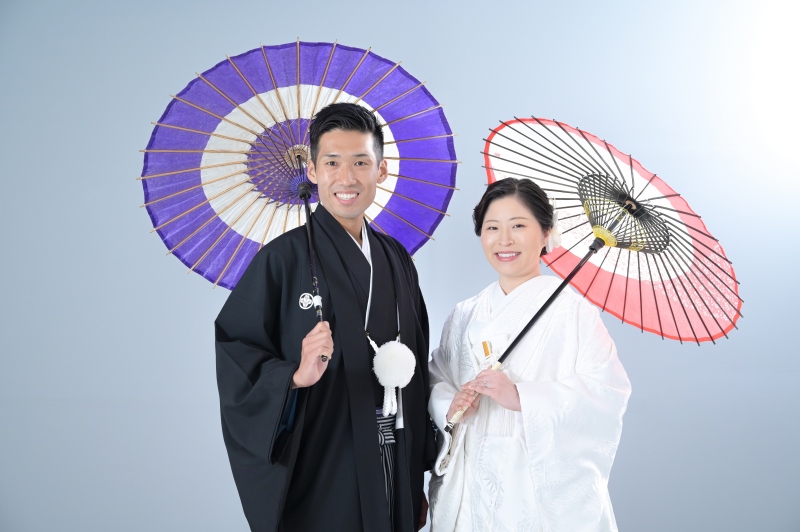 スタジオでの撮影