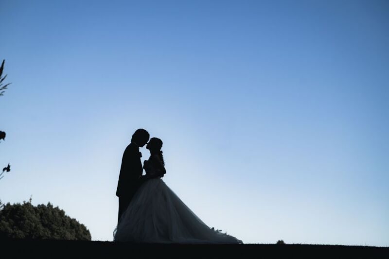 シルエット写真