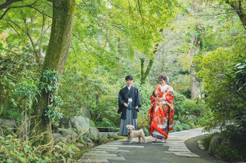 わんちゃんとの撮影も承ります