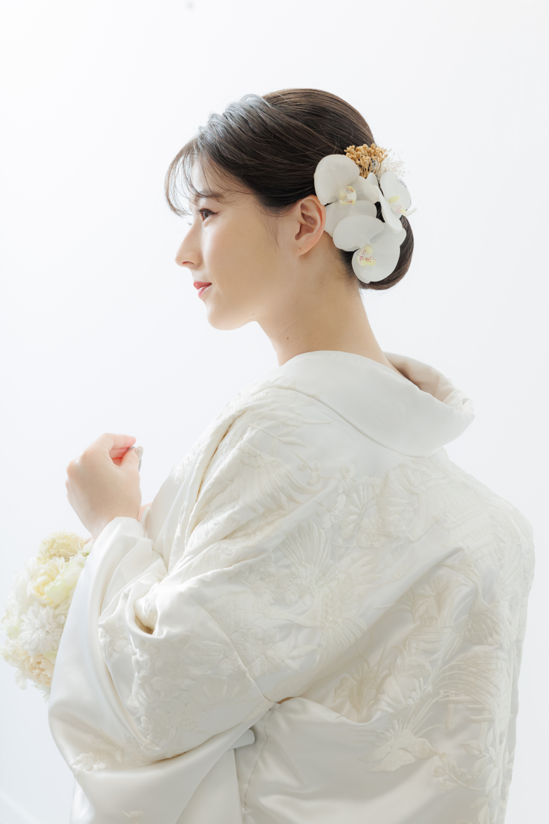 白無垢×胡蝶蘭