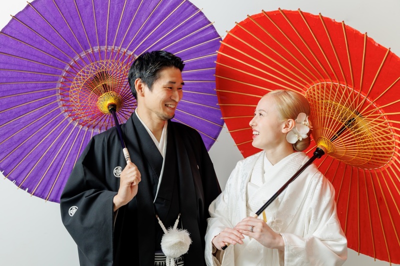 番傘もご用意しています♪