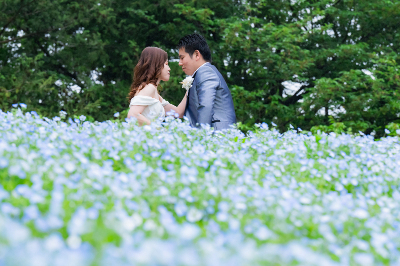 洋装ウエディングドレス♡ネモフィラフォト