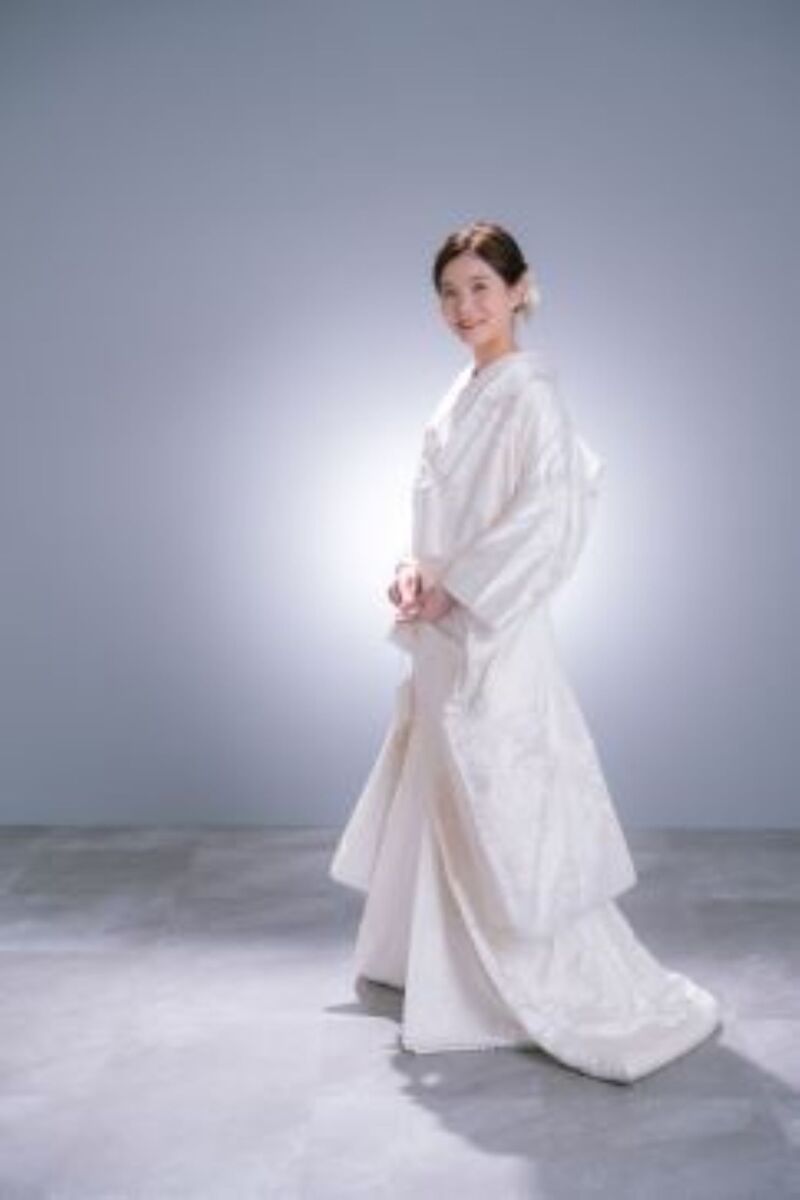 凛としたご新婦様