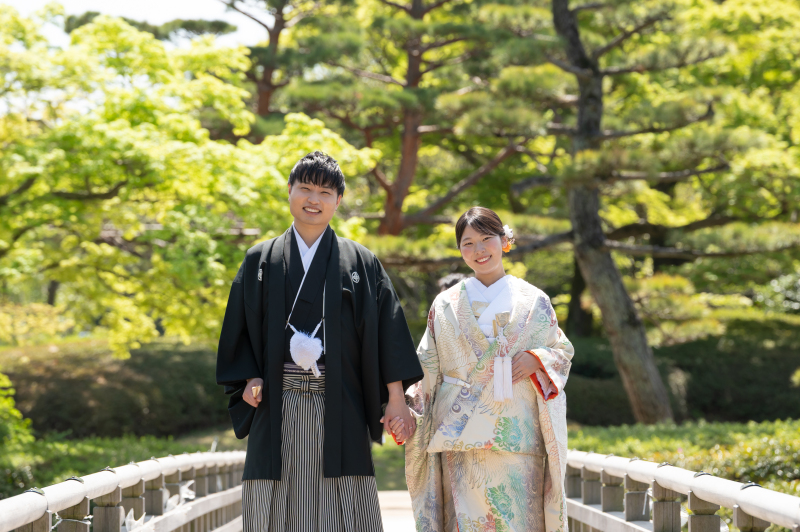 和装:昭和記念公園「日本庭園」
