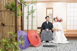 和装＆洋装♡ロケとスタジオ両方でご撮影♪