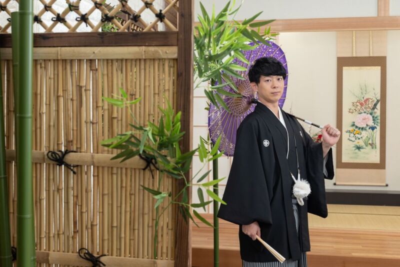 【新郎ソロショット】