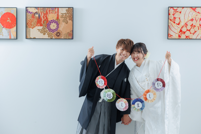 手つなぎショット