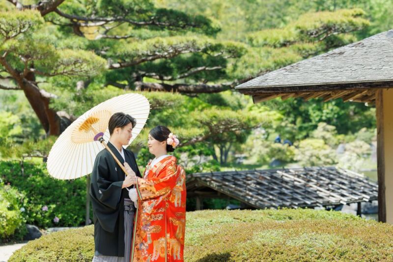 和装が映える新緑シーズン