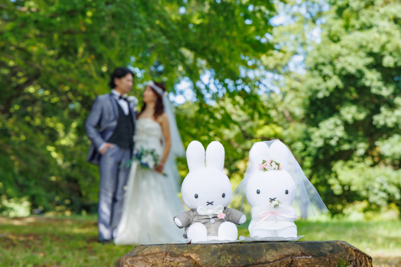 ミッフィーのぬいぐるみ