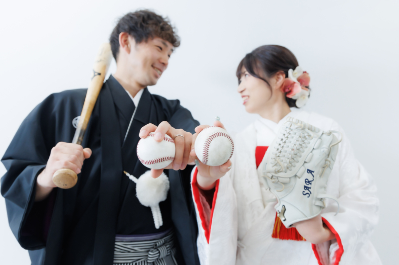 【スタジオ】野球グッズのお持ち込み♥