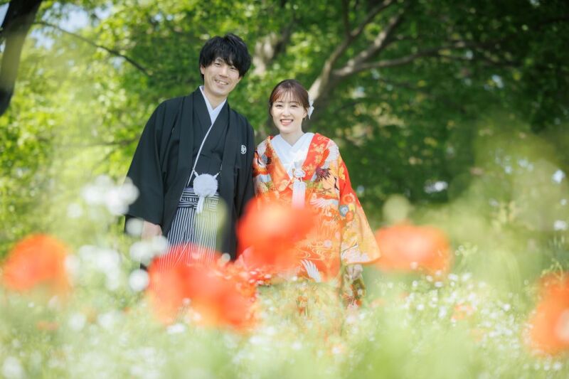 5/3撮影:自然体なおふたり♡ポピーと新緑 ☀