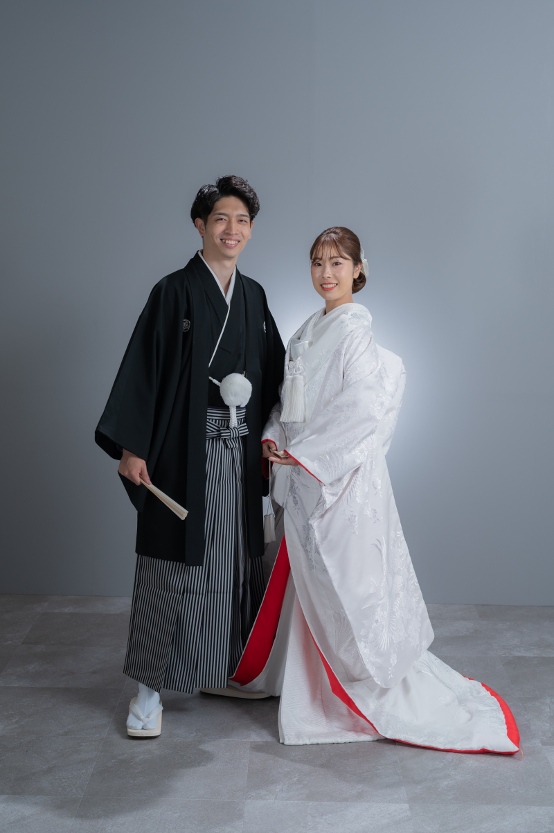 フォーマルな立ち姿