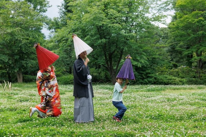 カメラ目線で♧