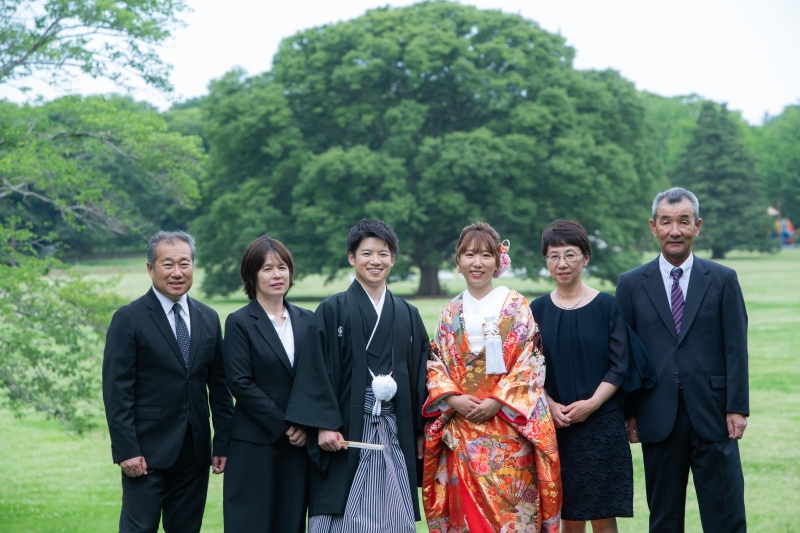 ご家族様皆様との1枚