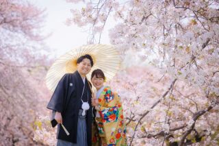 桜フォト♡背景いっぱいに桜が広がる♪