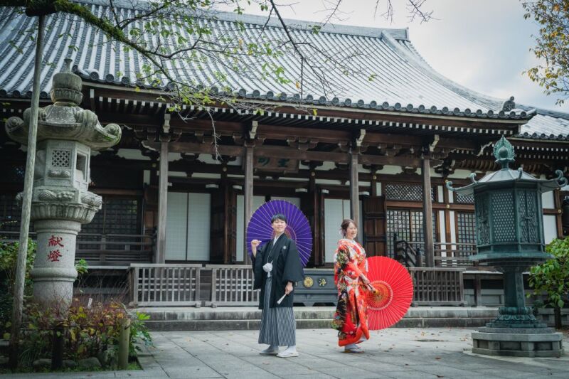 お寺和装フォト