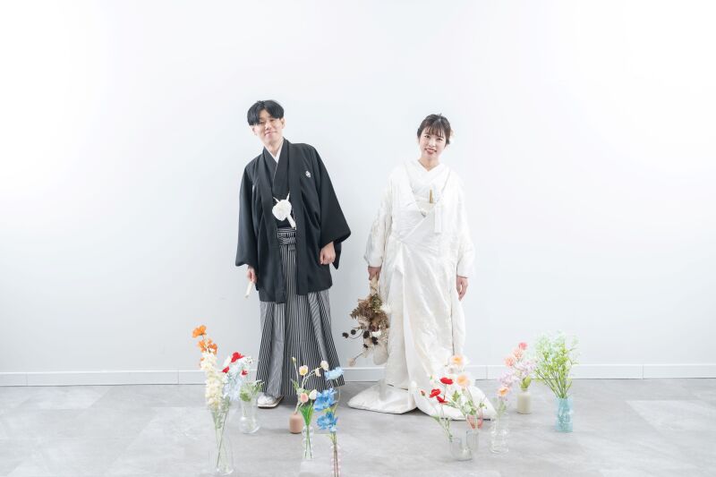 洋装でも和装でも楽しめるスタジオ