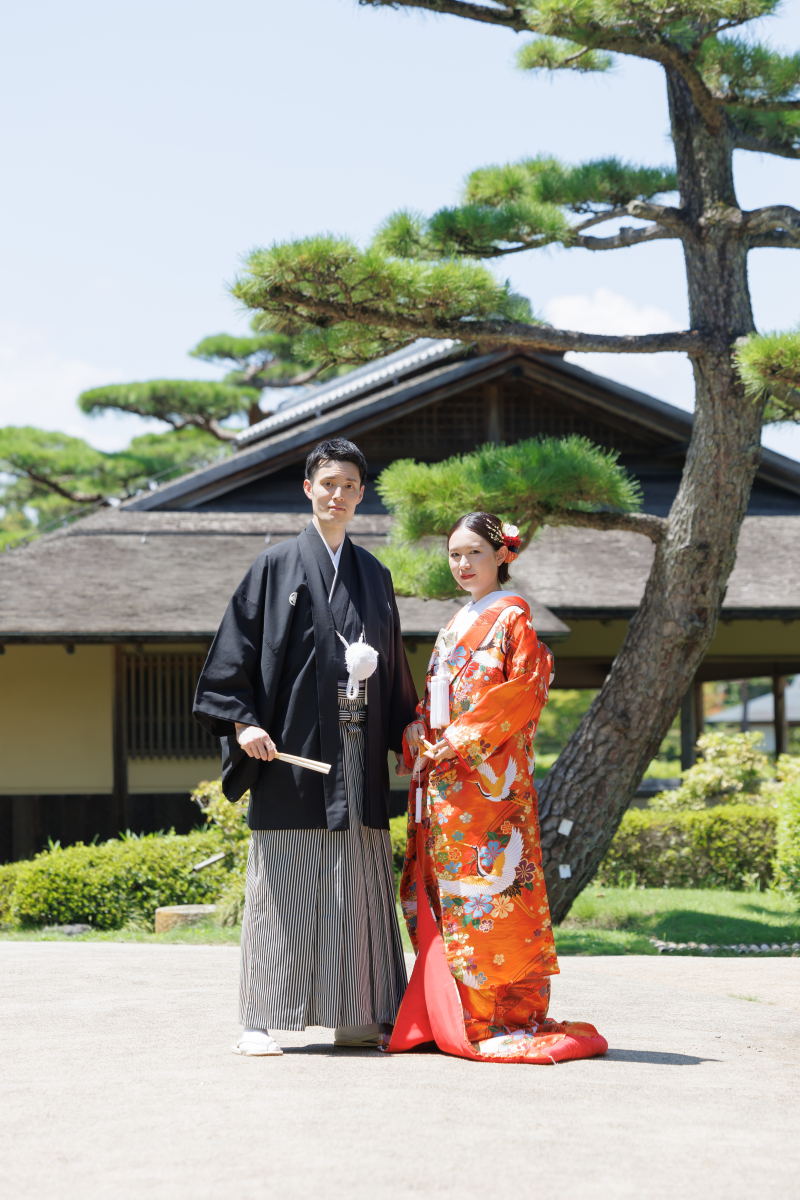 快晴の中での撮影