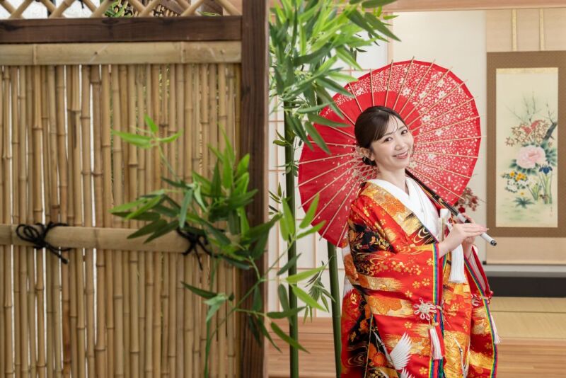 【新婦ソロショット】