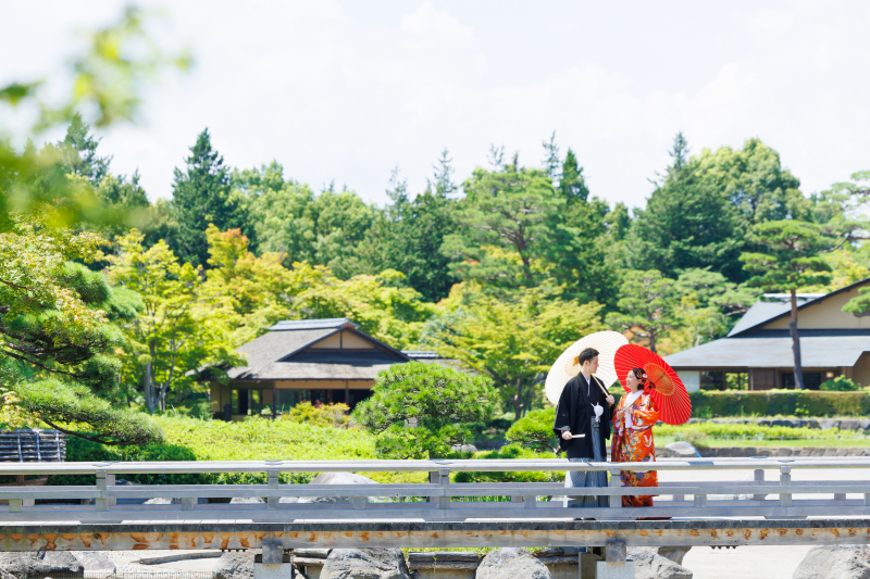 緑のグラデーション