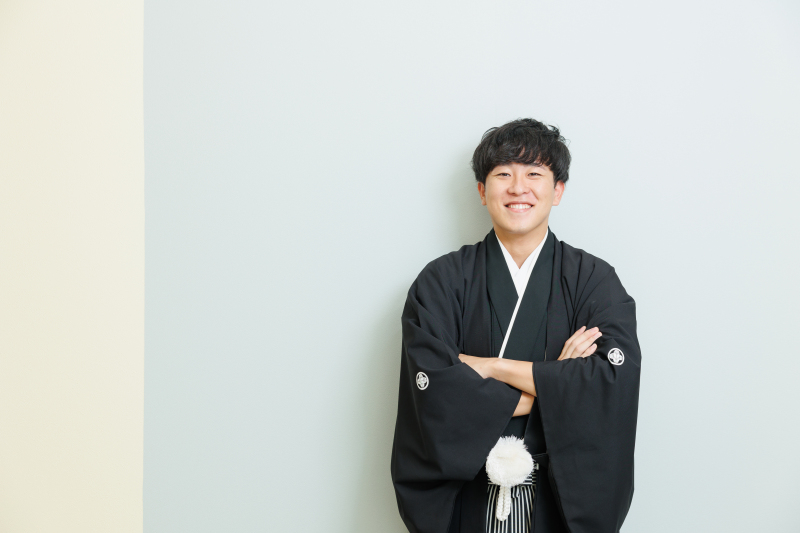 新郎ソロショット