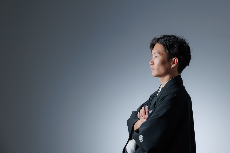 ご新郎様のソロショット